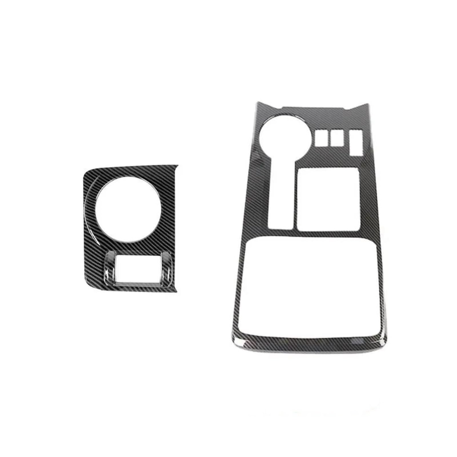 Interieur Dekor Auto-Bedienfeld-Gangschaltung-Dekor-Abdeckung Allradantrieb-Trimm-Leselampe Dekorieren ABS Für SR5 Für Limited Interieur TüRverkleidungen Dekor(2pcs Carbon B) von QFJFBGGH