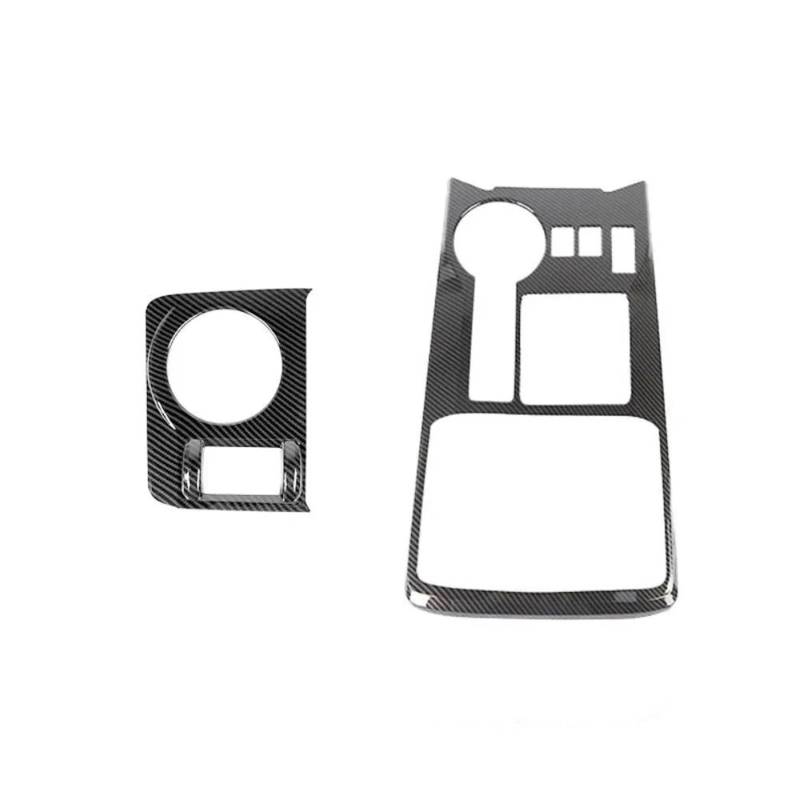 Interieur Dekor Auto-Bedienfeld-Gangschaltung-Dekor-Abdeckung Allradantrieb-Trimm-Leselampe Dekorieren ABS Für SR5 Für Limited Interieur TüRverkleidungen Dekor(2pcs Carbon B) von QFJFBGGH