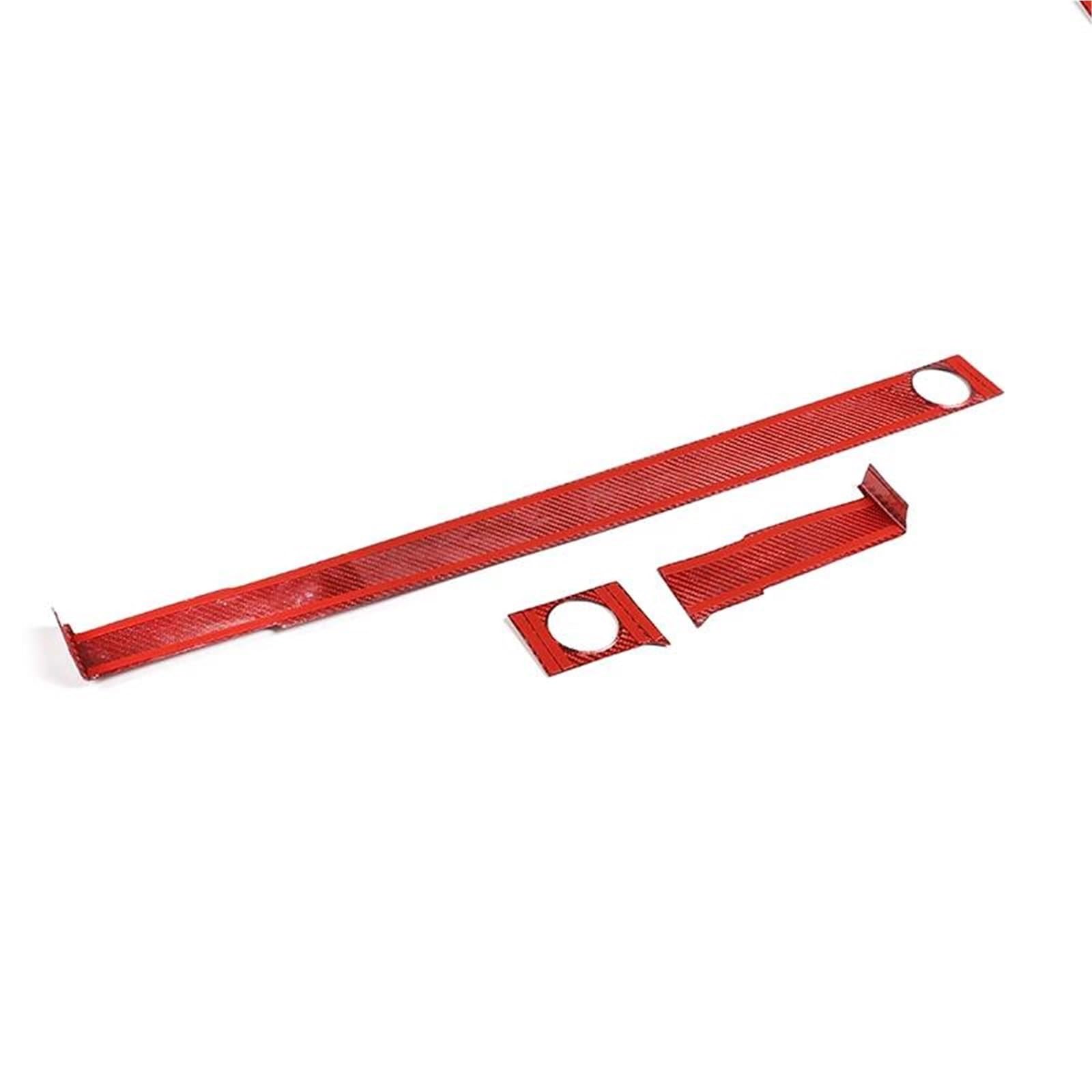 Interieur Dekor Auto Center Console Dashboard Trim Streifen Für Range Für Rover Für Sport Für RR Sport 2014-2020 LHD RHD Interieur TüRverkleidungen Dekor(LHD-Red) von QFJFBGGH