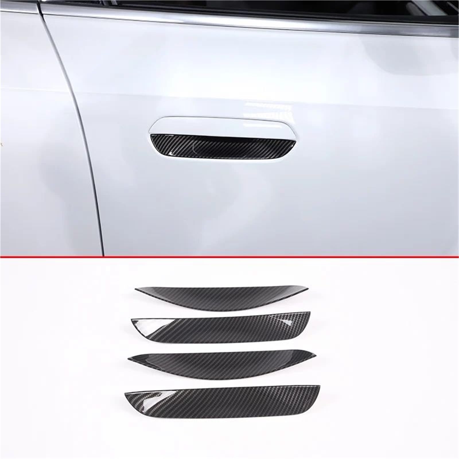 Interieur Dekor Auto Center Controls Lenkrad Shift Panel Abdeckung Für X1 U10 U11 2023-2024 Innen Zubehör LHD Interieur TüRverkleidungen Dekor(Carbon Texture 22) von QFJFBGGH