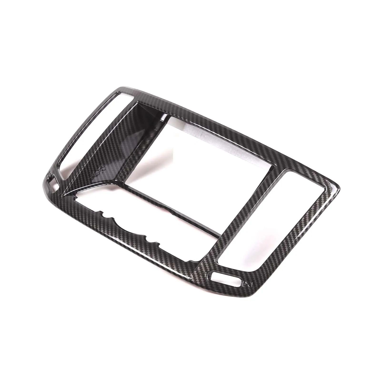 Interieur Dekor Auto Center Dashboard Air Vent Navigation Rahmen Trim Aufkleber Für Infiniti Für G25 G37 2010-2013 Interieur TüRverkleidungen Dekor(Carbon Texture) von QFJFBGGH
