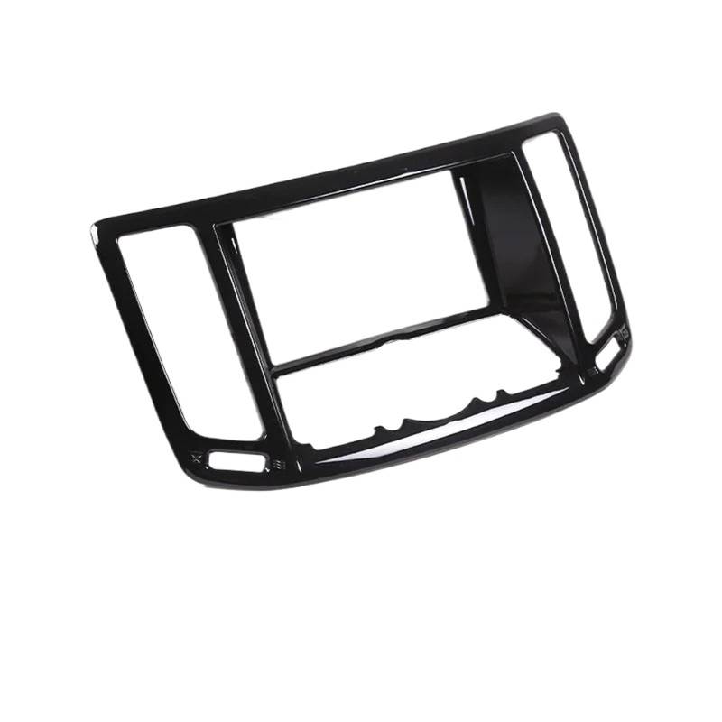 Interieur Dekor Auto Center Dashboard Air Vent Navigation Rahmen Trim Aufkleber Für Infiniti Für G25 G37 2010-2013 Interieur TüRverkleidungen Dekor(Schwarz) von QFJFBGGH