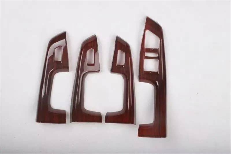 Interieur Dekor Auto Fensterheber Bedienfeld Abdeckung Trim Aufkleber ABS Für VW Für Sagitar 2015-2018 LHD RHD Interieur TüRverkleidungen Dekor(LHD B) von QFJFBGGH