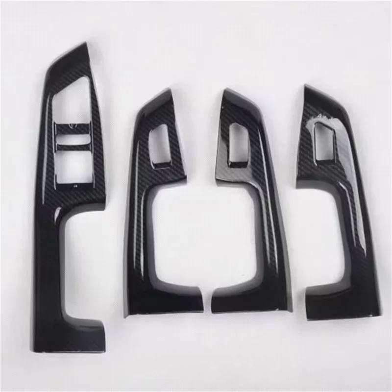 Interieur Dekor Auto Fensterheber Bedienfeld Abdeckung Trim Aufkleber ABS Für VW Für Sagitar 2015-2018 LHD RHD Interieur TüRverkleidungen Dekor(RHD) von QFJFBGGH