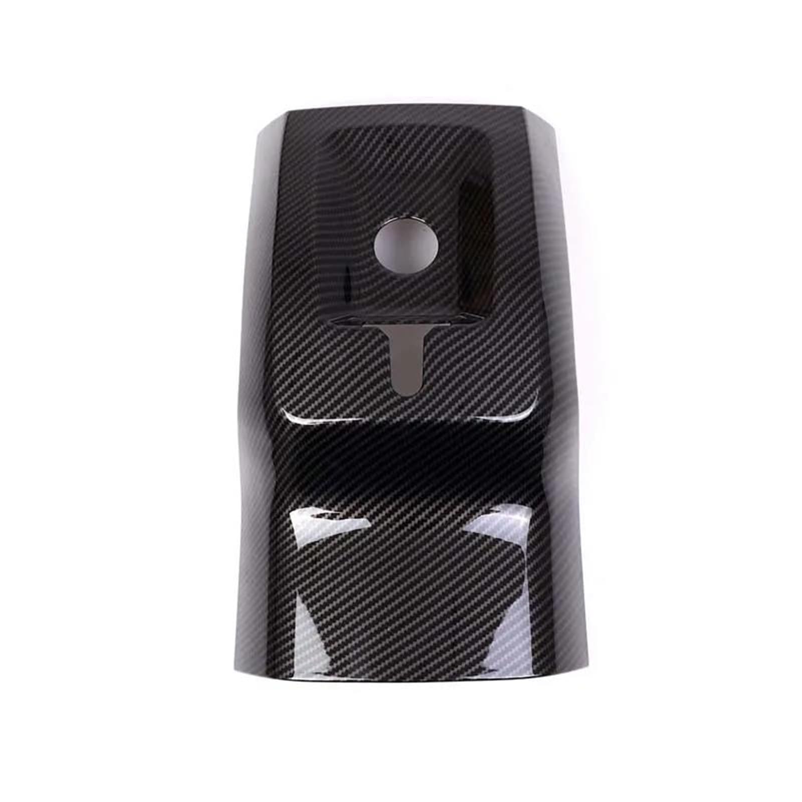 Interieur Dekor Auto Hinten Klimaanlage Outlet Rahmen Dekoration Carbon Faser Farbe Für Ford Für Maverick 2022 ABS Abdeckung Interieur TüRverkleidungen Dekor(Carbon Pattern) von QFJFBGGH