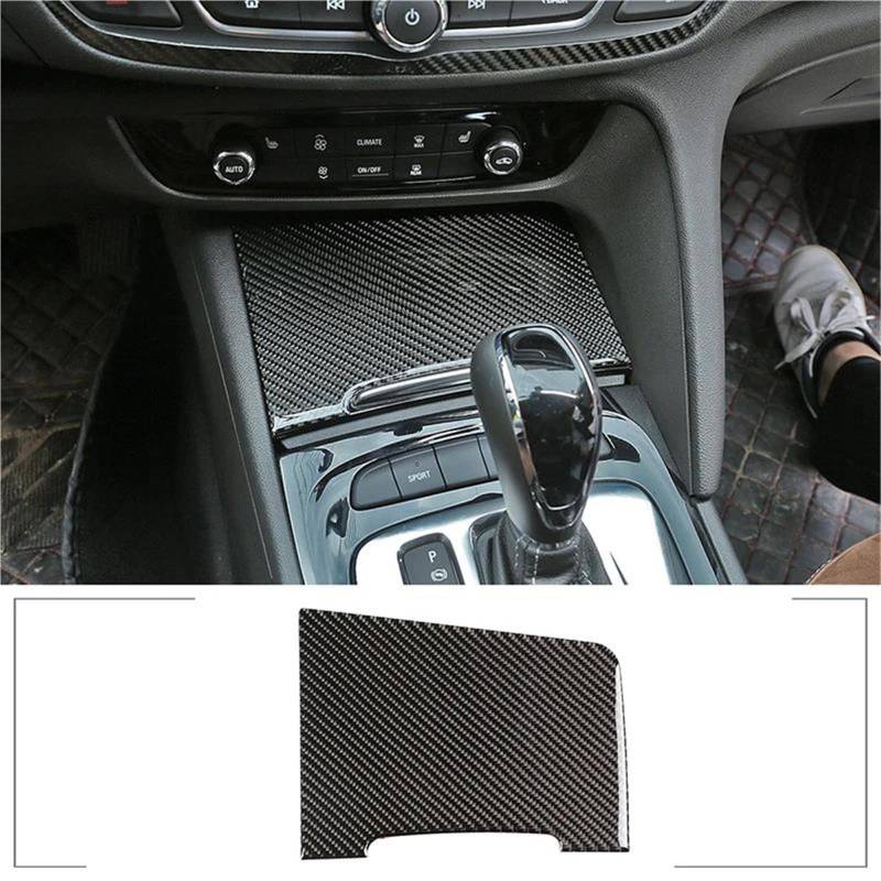 Interieur Dekor Auto-Innenraum-Carbon-Muster Center Control Drain Cup Holder Panel Cover Trim Für Buick Für Regal 2017-2020 Interieur TüRverkleidungen Dekor von QFJFBGGH