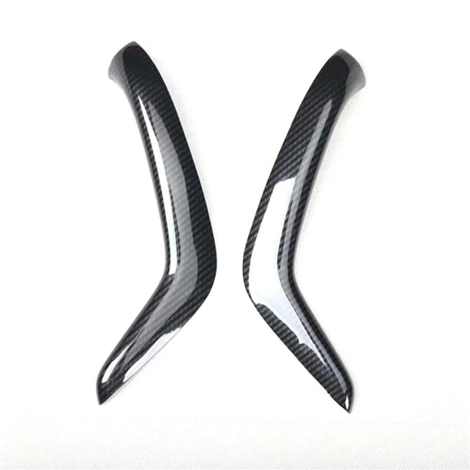 Interieur Dekor Auto-Innentürgriff-Dekorationsstreifen Für Ford Für Fiesta 2009–2013 Auto-Styling ABS-Zubehör Interieur TüRverkleidungen Dekor(Carbon Pattern) von QFJFBGGH