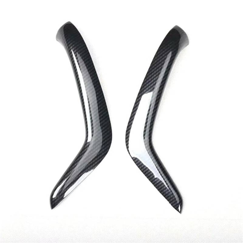 Interieur Dekor Auto-Innentürgriff-Dekorationsstreifen Für Ford Für Fiesta 2009–2013 Auto-Styling ABS-Zubehör Interieur TüRverkleidungen Dekor(Carbon Pattern) von QFJFBGGH