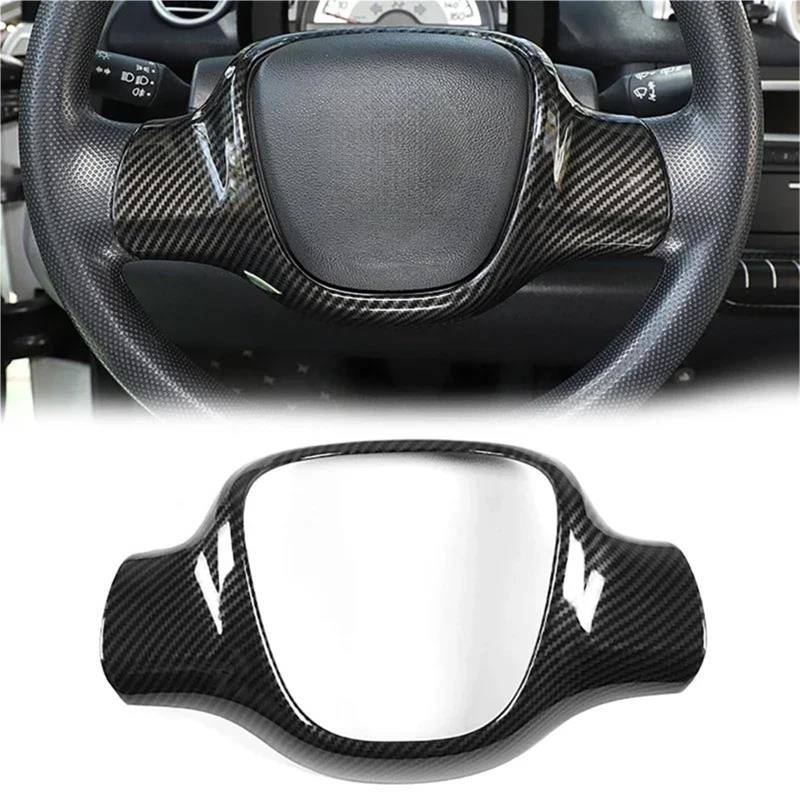 Interieur Dekor Auto-Lenkrad-Innenausstattung Lenkrad-Innenteile Für Benz Für Smart Für Fortwo 451 2009–2015 Interieur TüRverkleidungen Dekor von QFJFBGGH