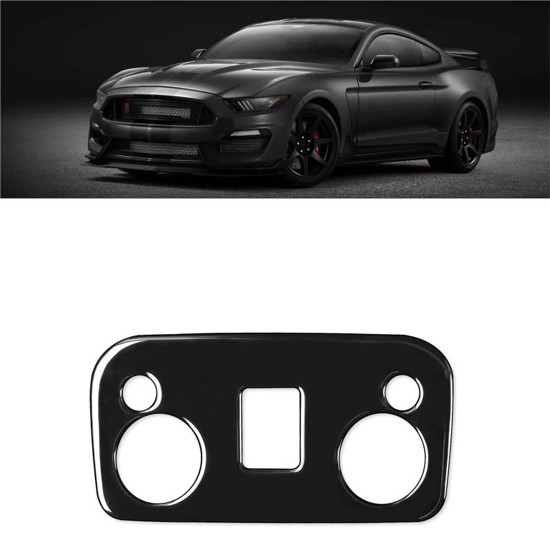 Interieur Dekor Auto-Leselampe-Panel Piano Black Aufkleber Für Ford Für Mustang 2015-2020 Interior Styling Zubehör Interieur TüRverkleidungen Dekor von QFJFBGGH
