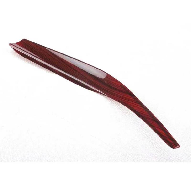 Interieur Dekor Autoformteile Für Toyota Für Camry 2018 2019 RHD Auto Armaturenbrett Beifahrersitzleiste Trim ABS Zubehör Interieur TüRverkleidungen Dekor(Wood Color) von QFJFBGGH