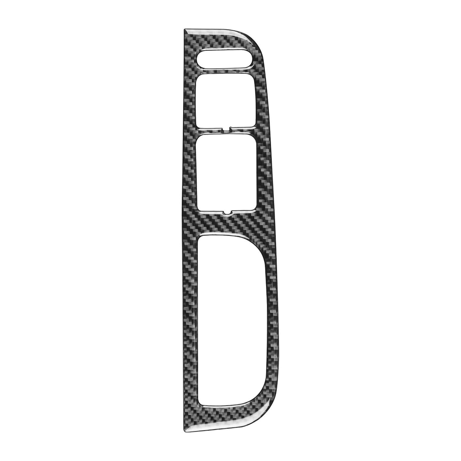 Interieur Dekor Autotür Armlehne Fensterheber Schalter Panel Abdeckung Für VW Für Passat B5 2001-2005 LHD RHD Carbon Faser Muster Interieur TüRverkleidungen Dekor(RHD) von QFJFBGGH