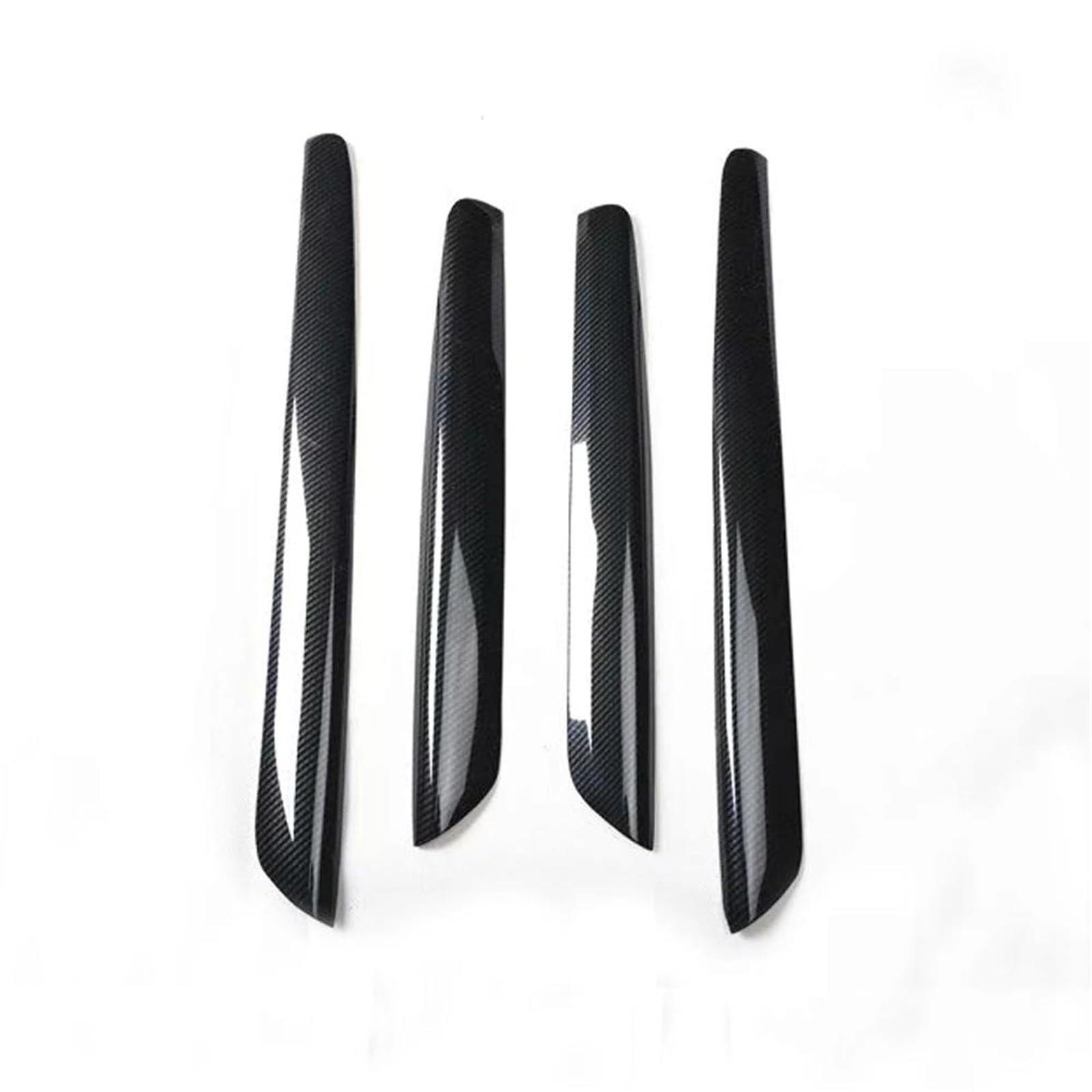 Interieur Dekor Autotürverkleidung Dekorationsstreifen Trim Styling Für Volvo Für S90 2016-2021 ABS Autoformzubehör 4St Interieur TüRverkleidungen Dekor(Carbon Pattern) von QFJFBGGH
