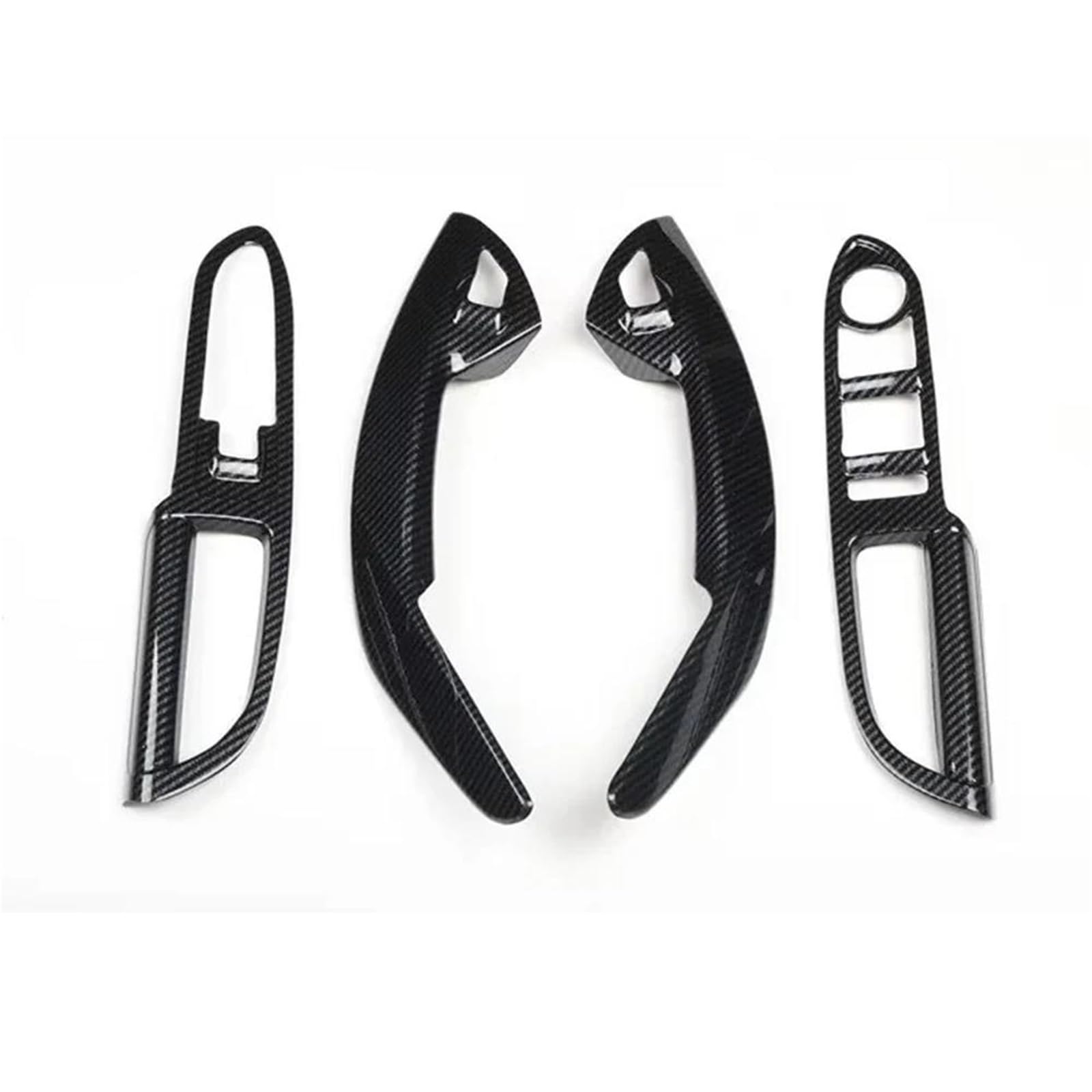 Interieur Dekor Autozubehör Für Ford Für Escape 2013-2015 LHD Lenkrad Air Vent Trim Türgriff Gangschaltung Interieur TüRverkleidungen Dekor(Style 7) von QFJFBGGH
