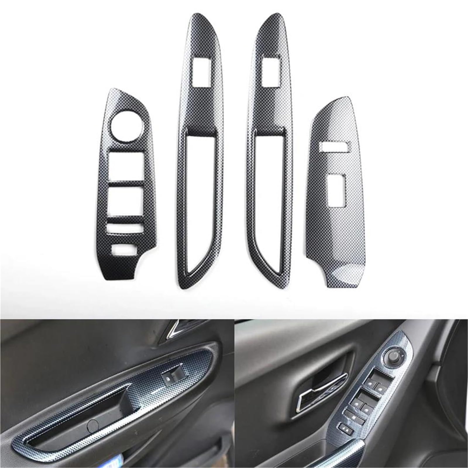 Interieur Dekor Carbon Fiber Style Armlehne Fensterheber Schalter Panel Abdeckung Rahmen Aufkleber Für Chevy Für Trax 2014-2017 Interieur TüRverkleidungen Dekor Interieur Dekor Carbon Fiber Style Armlehne Fensterheber Schalter Panel Abdeckung Rahmen Aufkleber Für Chevy Für Trax 2014-2017 Interieur TüRverkleidungen Dekor von QFJFBGGH