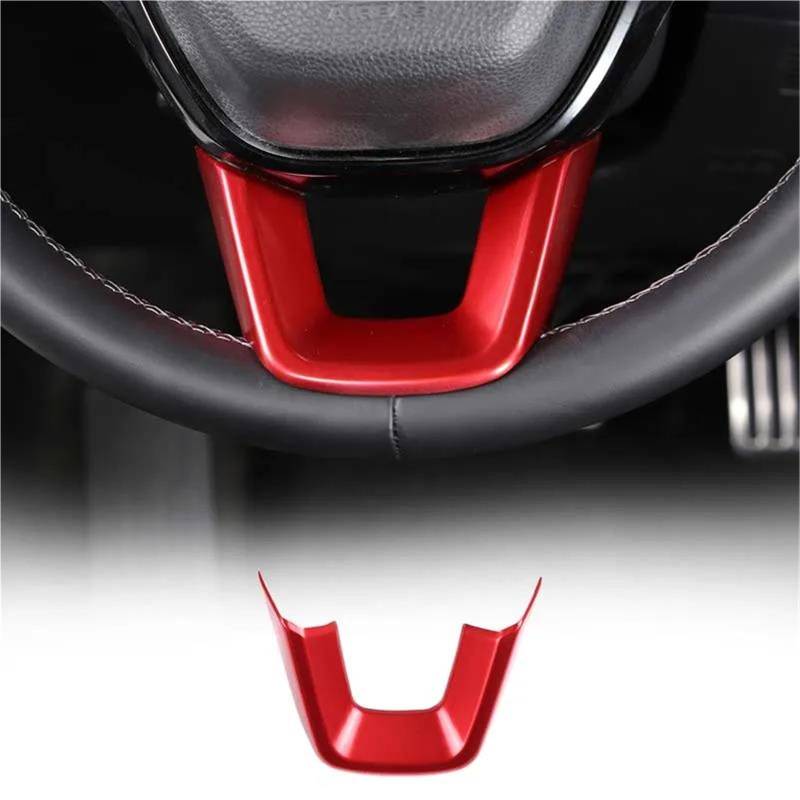 Interieur Dekor Carbon Fiber Style Auto Lenkrad Dekoration Abdeckung Trim Rahmen Aufkleber Für Civic 11th 2022 Innen Interieur TüRverkleidungen Dekor(Style F) von QFJFBGGH
