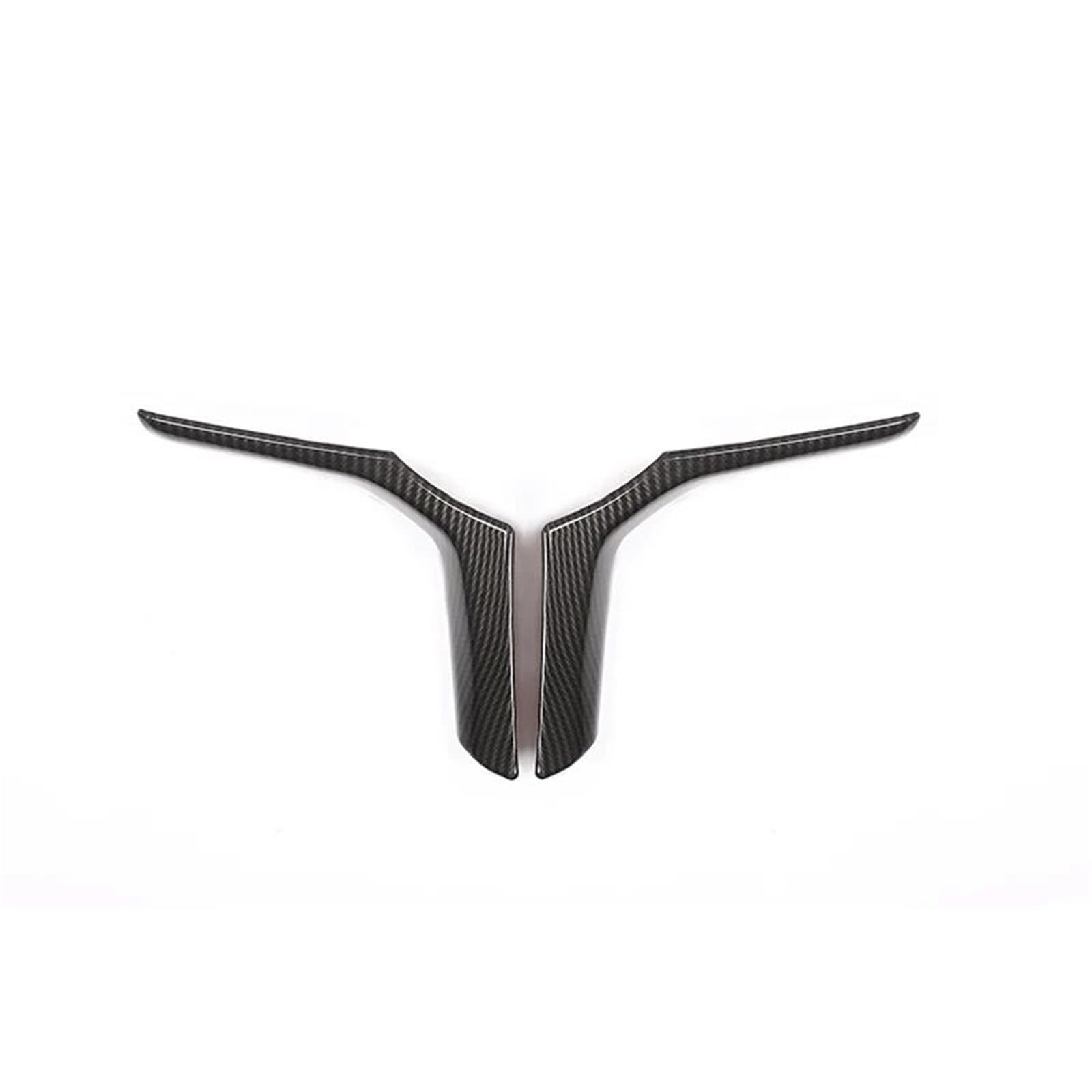Interieur Dekor Carbon Fiber Texture Auto Lenkrad Panel Rahmen Abdeckung Trim Für 5 Serie 6 Serie GT Für X3 X4 Interieur TüRverkleidungen Dekor(Carbon Texture) von QFJFBGGH