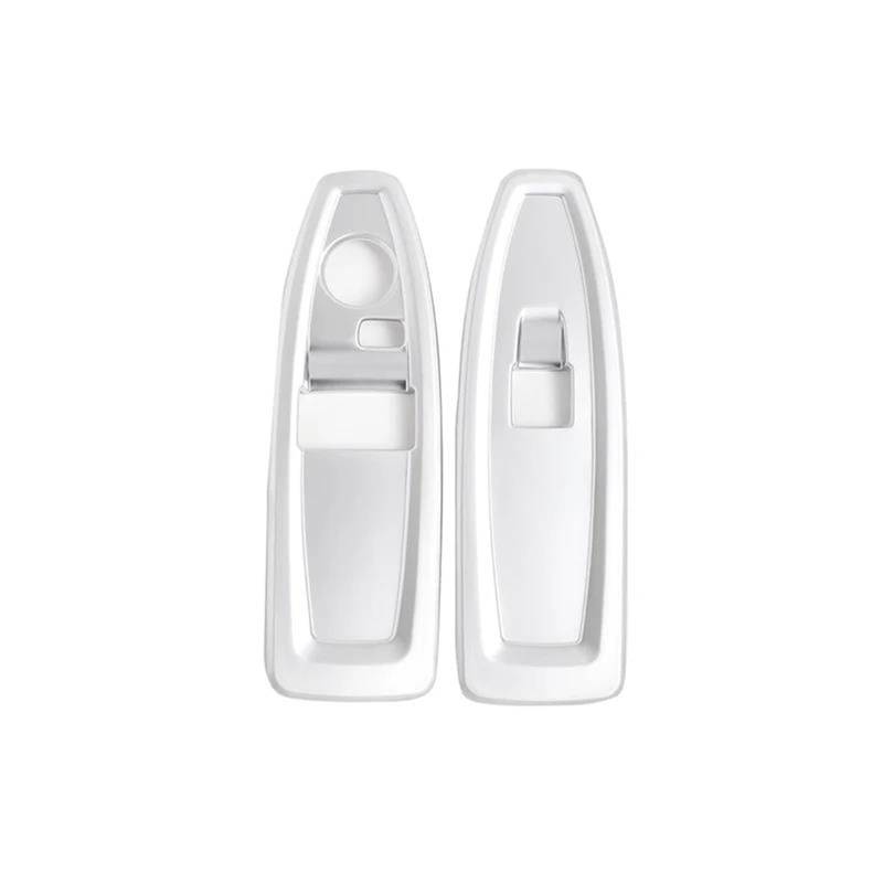 Interieur Dekor Für 1 2 Serie Für F20 F21 F22 F45 F46 2014-2019 Auto Glas Lift Schalter Panel Dekorative Rahmen Interieur TüRverkleidungen Dekor(Silber) von QFJFBGGH