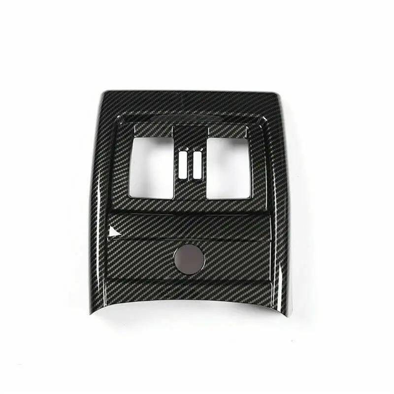 Interieur Dekor Für 3 4 Serie Für F30 F31 Auto Armlehne Box Hinten Klimaanlage Outlet Rahmen Abdeckung Trim Innen Interieur TüRverkleidungen Dekor(Carbon Pattern) von QFJFBGGH