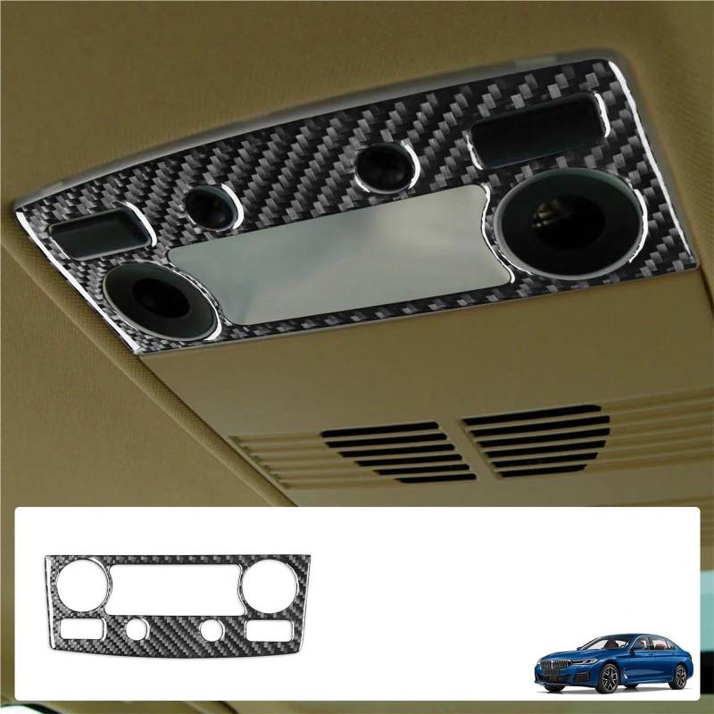 Interieur Dekor Für 5 Series Für E60 2004-2007 Vorderdachschalter-Tastenfeldabdeckung Autoinnenausstattung Interieur TüRverkleidungen Dekor von QFJFBGGH