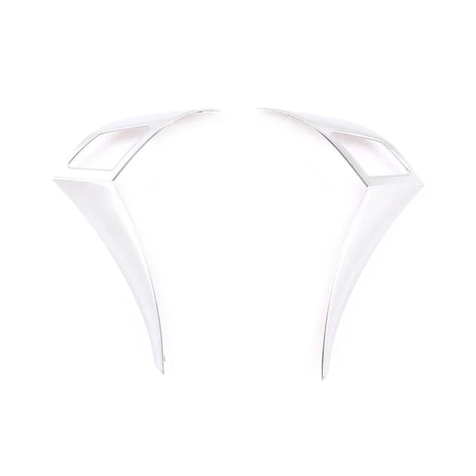 Interieur Dekor Für 5 Series Für E60 E61 2003-2010 ABS Lenkrad Helle Taste Dekorative Rahmen Auto Innen Interieur TüRverkleidungen Dekor(Silber) von QFJFBGGH