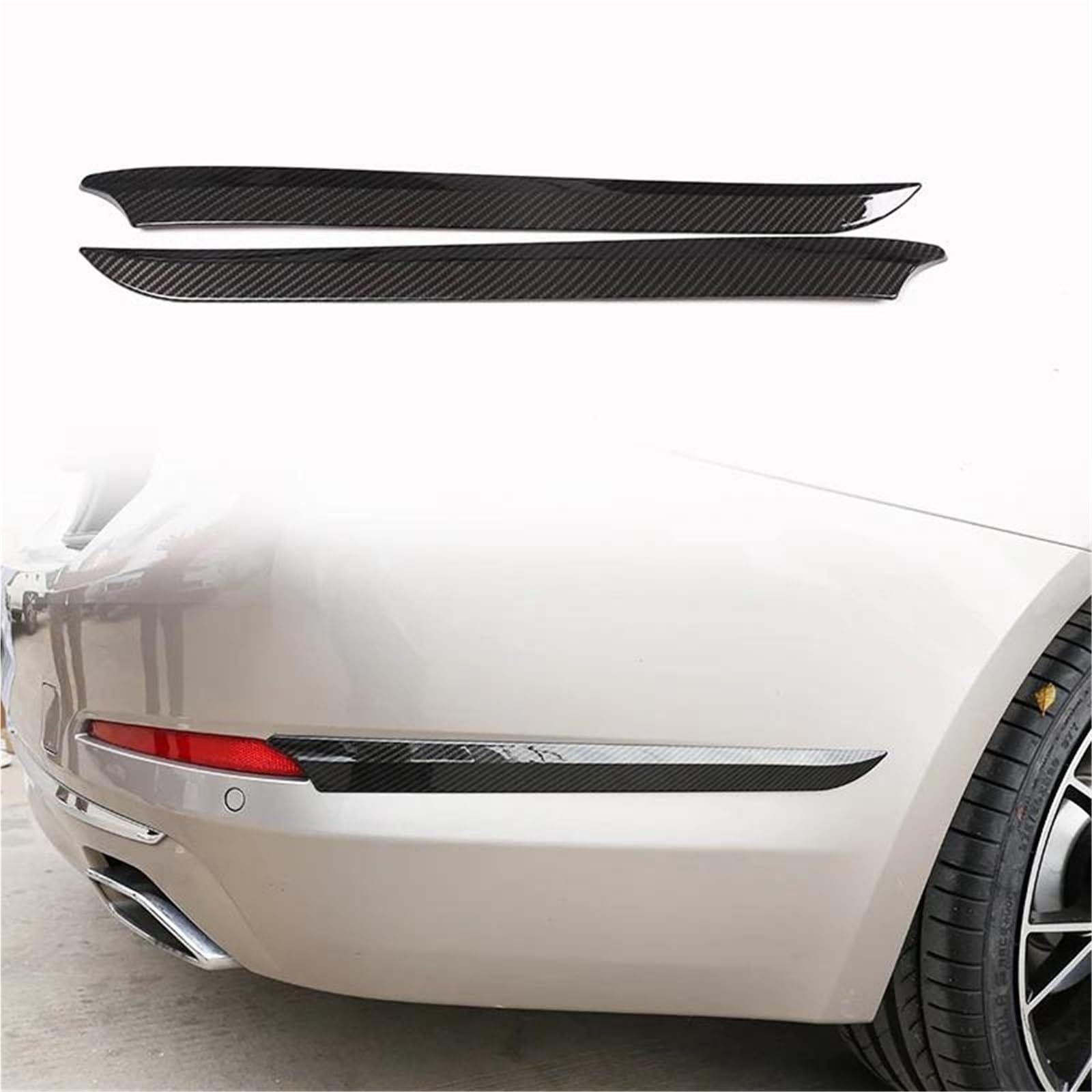 Interieur Dekor Für 5 Series Für G30 2018-2022 Autoaufkleber Lenkrad Schalttafel Türgriffabdeckung Verkleidung Interieur TüRverkleidungen Dekor(Carbon Texture 25) von QFJFBGGH