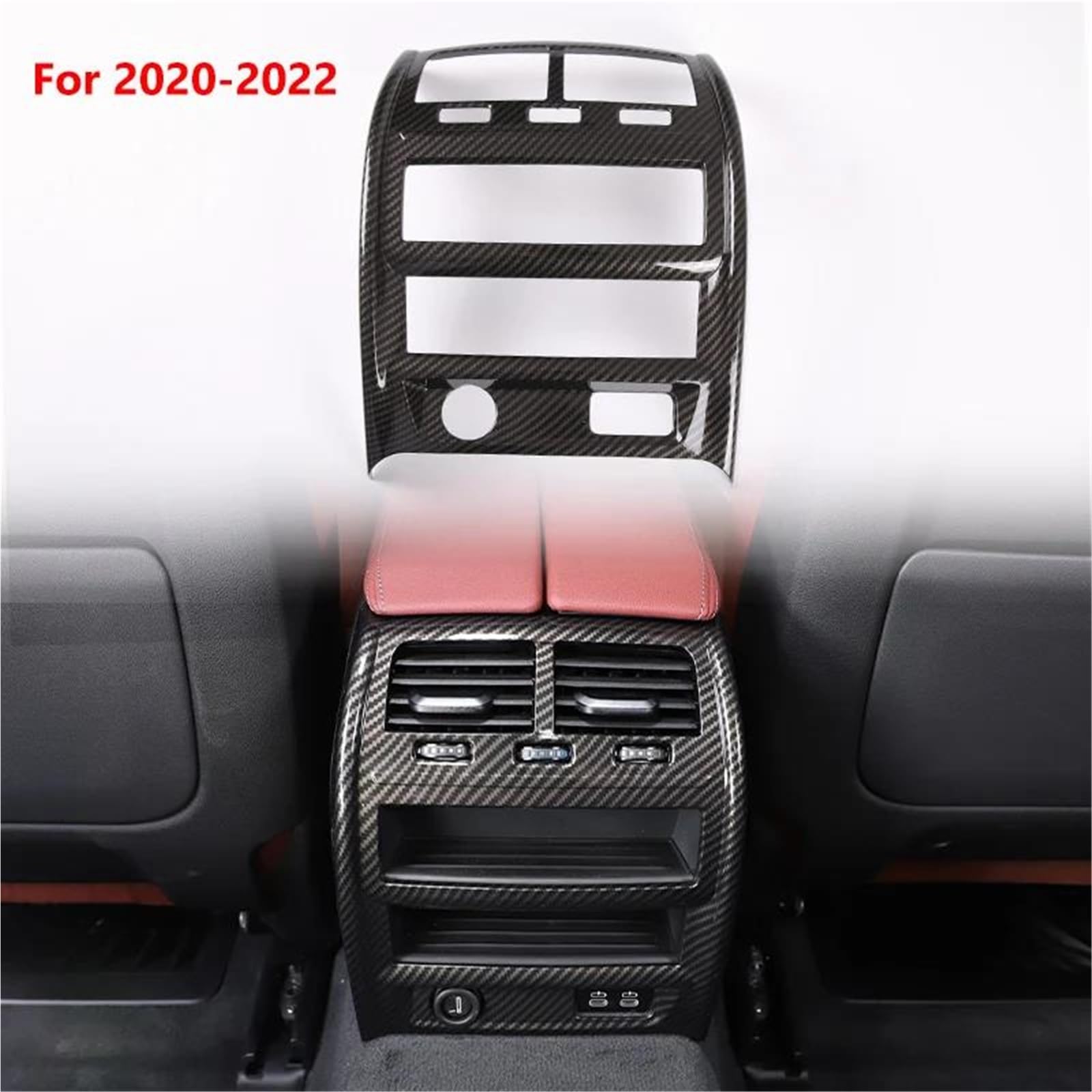 Interieur Dekor Für 5 Series Für G30 2018-2022 Autoaufkleber Lenkrad Schalttafel Türgriffabdeckung Verkleidung Interieur TüRverkleidungen Dekor(Carbon Texture 6) von QFJFBGGH