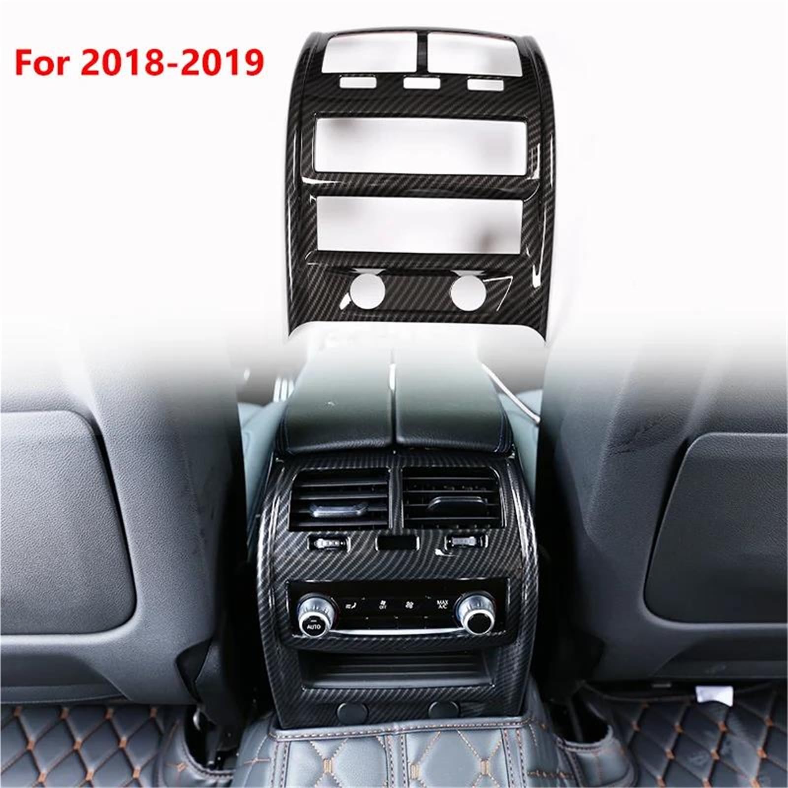 Interieur Dekor Für 5 Series Für G30 2018-2022 Autoaufkleber Lenkrad Schalttafel Türgriffabdeckung Verkleidung Interieur TüRverkleidungen Dekor(Carbon Texture 7) von QFJFBGGH