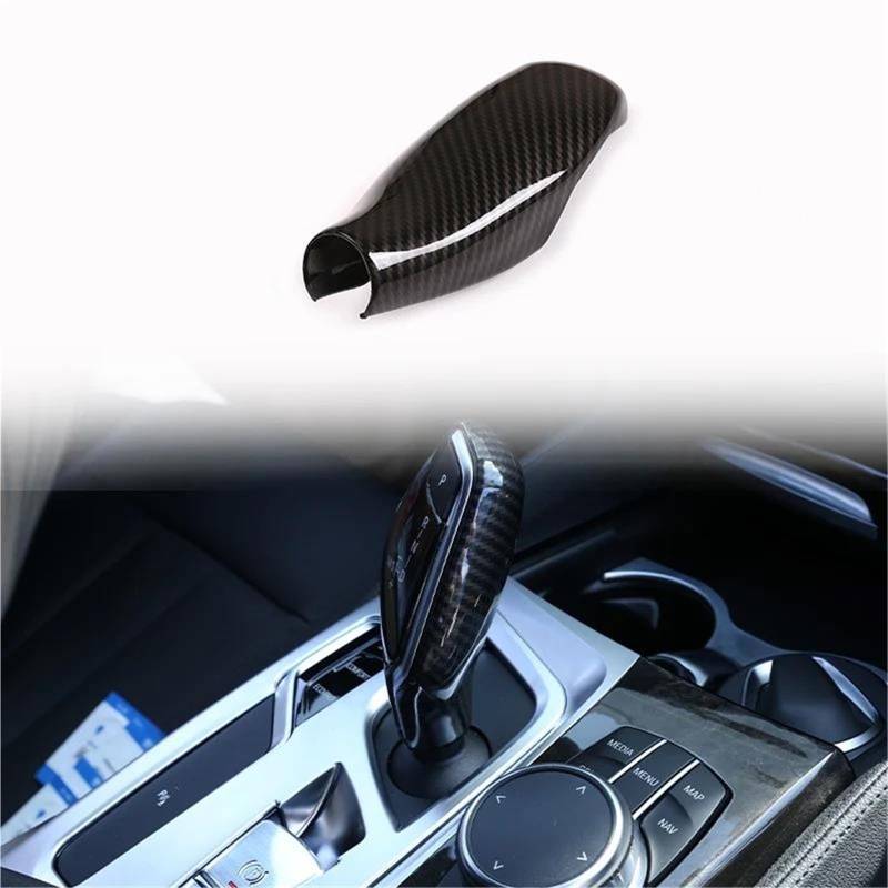 Interieur Dekor Für 5 Series Für G30 2018-2022 Autoaufkleber Lenkrad Schalttafel Türgriffabdeckung Verkleidung Interieur TüRverkleidungen Dekor(Carbon Texture 8) von QFJFBGGH