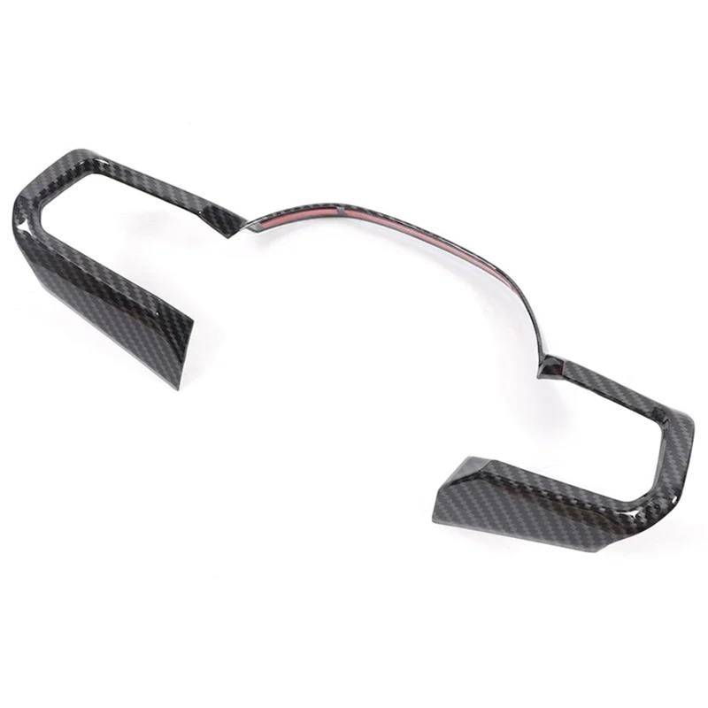 Interieur Dekor Für 5er Für G60 2024 ABS Carbon Muster Auto Lenkrad Rahmen Abdeckung Trim Aufkleber Innen Interieur TüRverkleidungen Dekor von QFJFBGGH