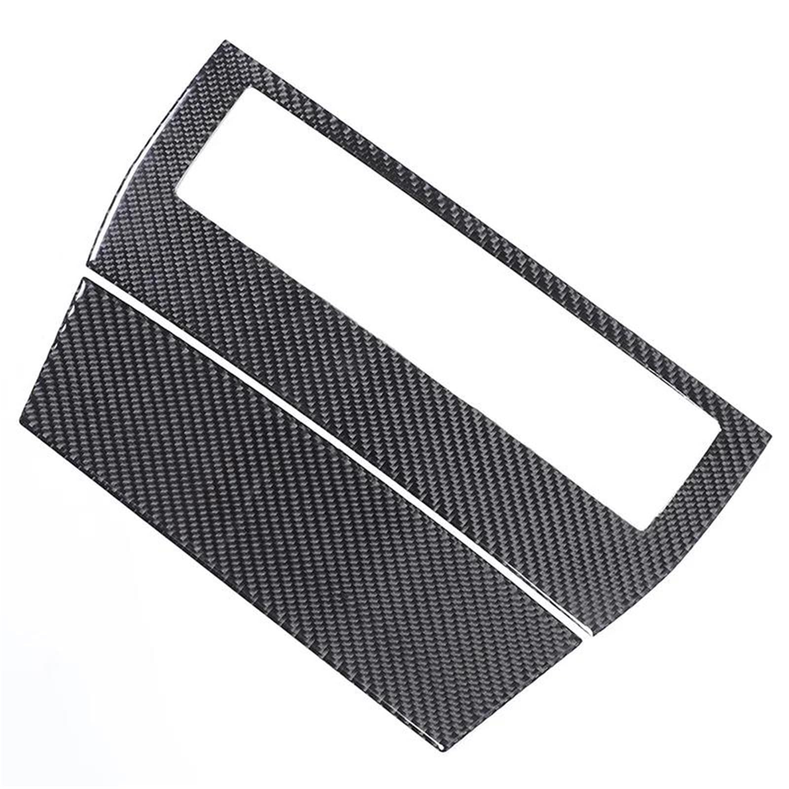 Interieur Dekor Für 6er Für M6 E63 E64 2004-2010 Auto Zentrale Luftauslass-Entlüftungsblende Abdeckung Zieraufkleber Interieur TüRverkleidungen Dekor(Schwarz) von QFJFBGGH