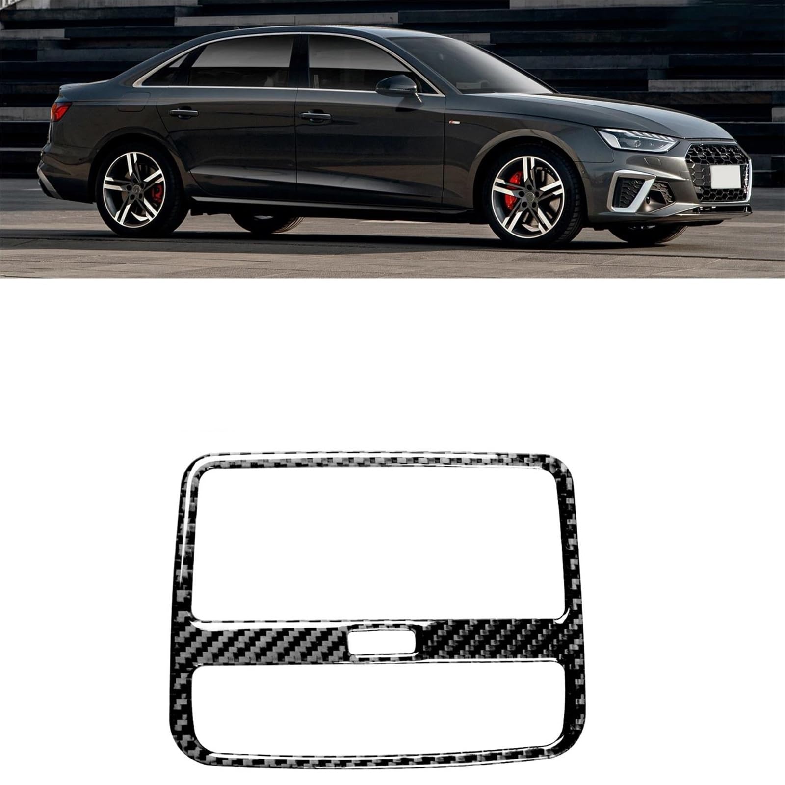 Interieur Dekor Für A4 B9 RS4 S4 2017-2019 Autoinnenraum Auto Heckluftauslass Panel Aufkleber Abdeckung Dekorative Verkleidung Interieur TüRverkleidungen Dekor Interieur Dekor Für A4 B9 RS4 S4 2017-2019 Autoinnenraum Auto Heckluftauslass Panel Aufkleber Abdeckung Dekorative Verkleidung Interieur TüRverkleidungen Dekor von QFJFBGGH