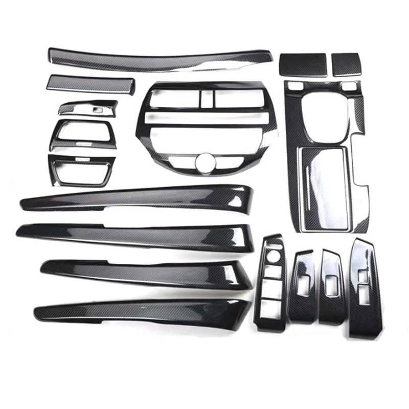 Interieur Dekor Für Accord 8. Generation 2008–2013 RHD Auto-Innendekoration Zierleiste Styling Fenster Armlehne Schalthebelabdeckung Interieur TüRverkleidungen Dekor von QFJFBGGH