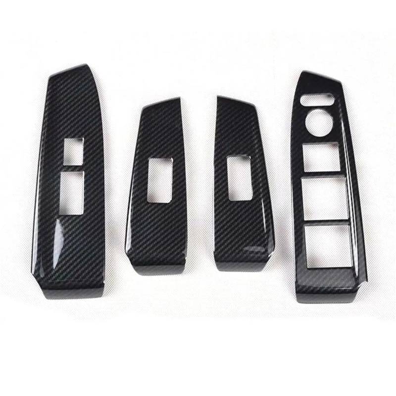 Interieur Dekor Für Accord 8th 2008-2012 LHD Fensterheber Schalter Dekoration Abdeckung Trim Aufkleber Auto Styling Interieur TüRverkleidungen Dekor(Carbon Pattern) von QFJFBGGH