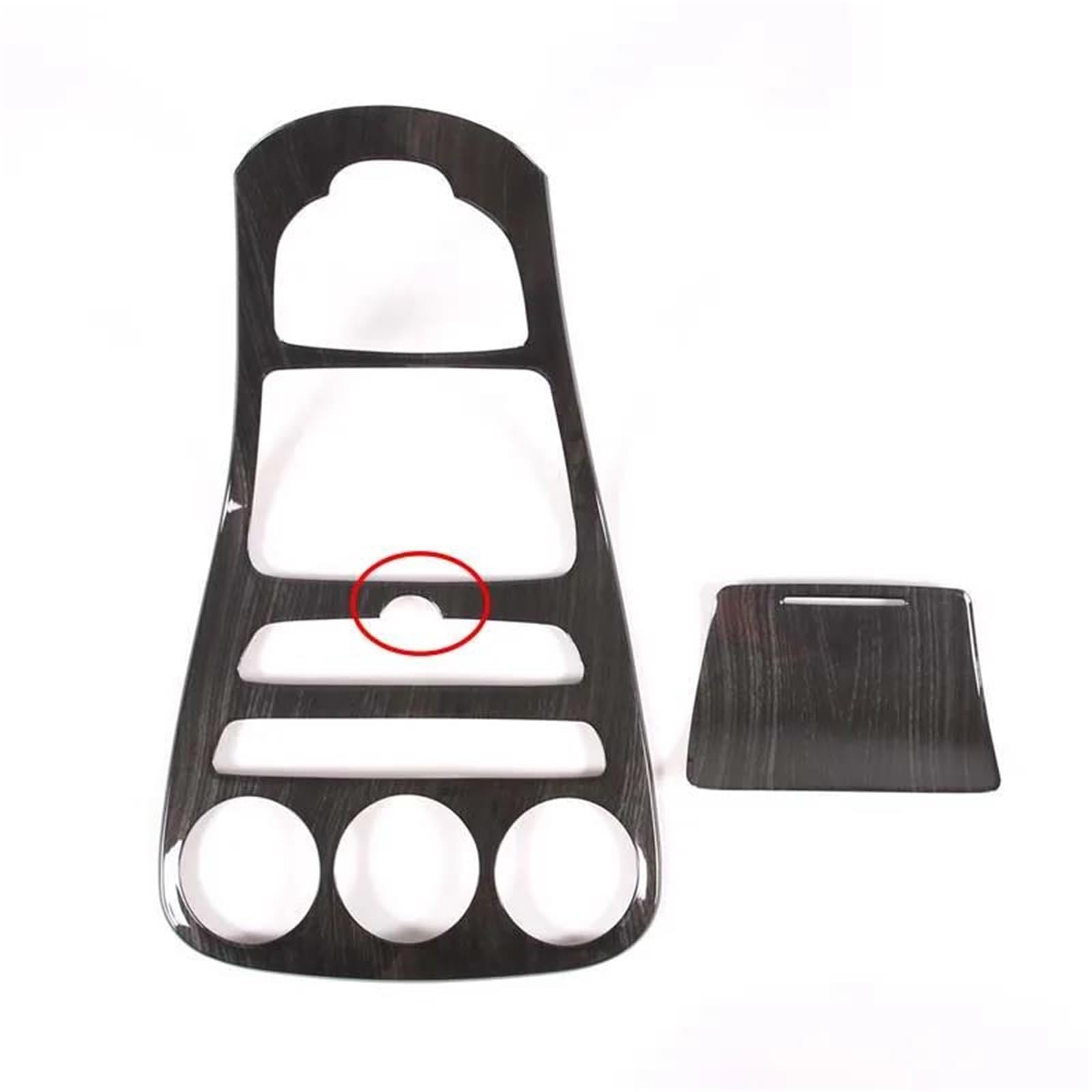 Interieur Dekor Für Benz Für C-KLASSE Für W205 GLC X253 2015-2019 Innenausstattung Schalthebelverkleidung Dekorabdeckung Interieur TüRverkleidungen Dekor(With clock) von QFJFBGGH