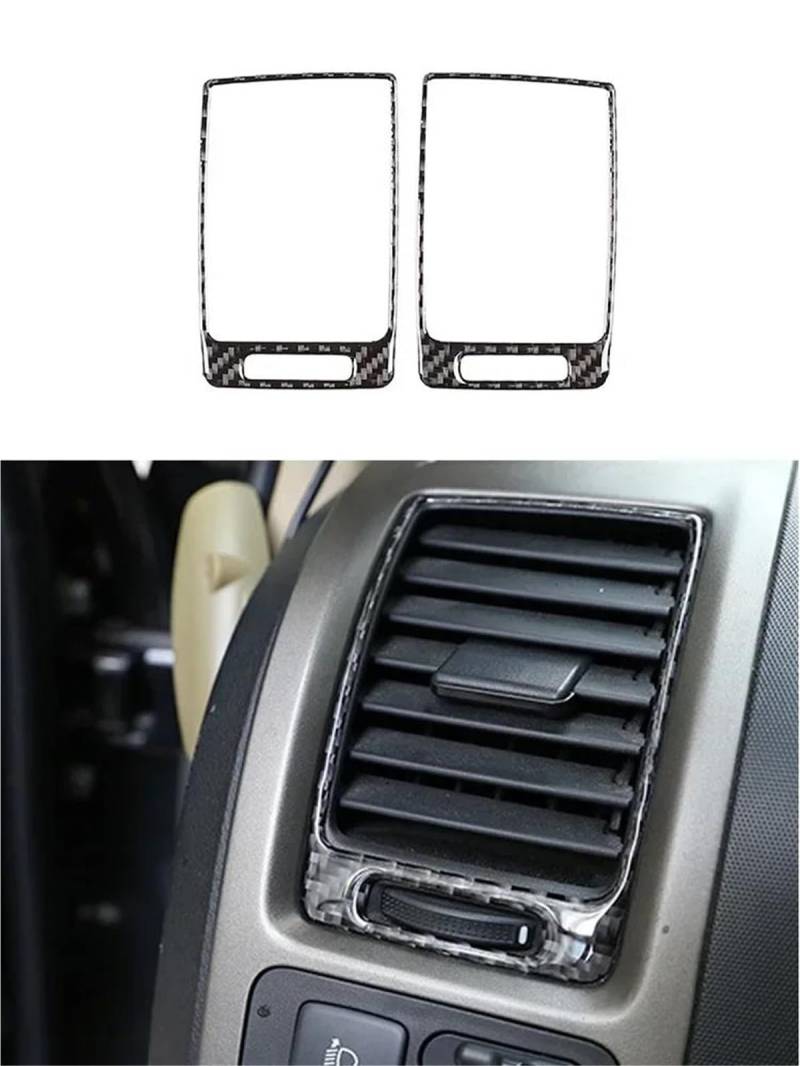 Interieur Dekor Für CRV 2007-2011 Weiche Carbonfaser Auto Dekorative Carbonfaser Schwarz Aufkleber Innenausstattung Auto Interieur TüRverkleidungen Dekor(Style 18) von QFJFBGGH
