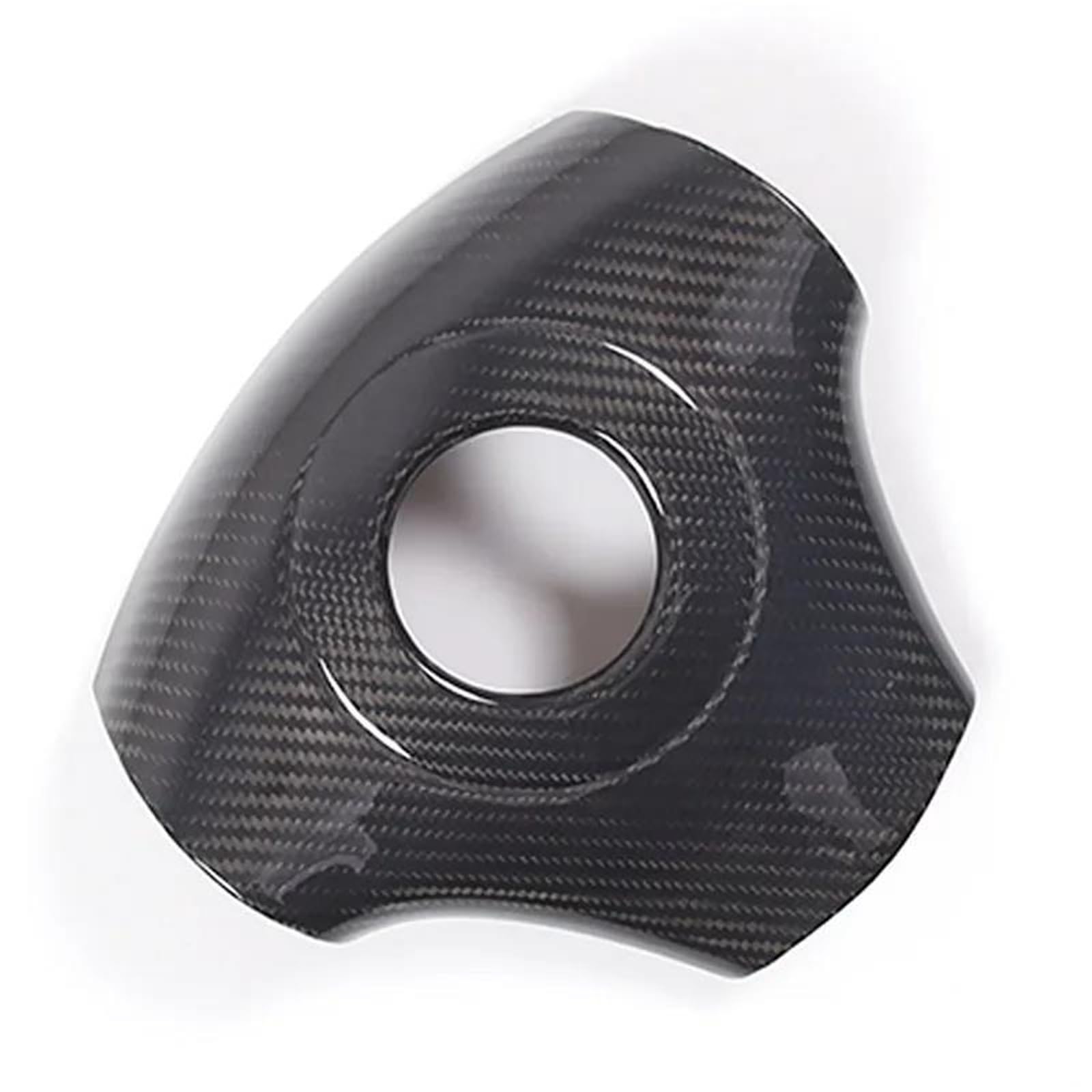Interieur Dekor Für Chevy Für Corvette C6 2005-2013 Carbon Fiber Auto Lenkrad Abdeckung Trim Aufkleber Auto Zubehör Interieur TüRverkleidungen Dekor(Kohlefaser) von QFJFBGGH