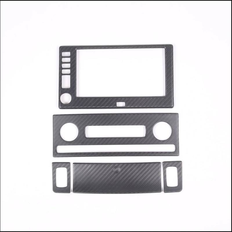 Interieur Dekor Für Chevy Für Corvette C6 2005-2013 Zentrale Steuerung Navigation Screen Panel Dekorative Rahmen Carbon Faser Interieur TüRverkleidungen Dekor(Matte carbon) von QFJFBGGH
