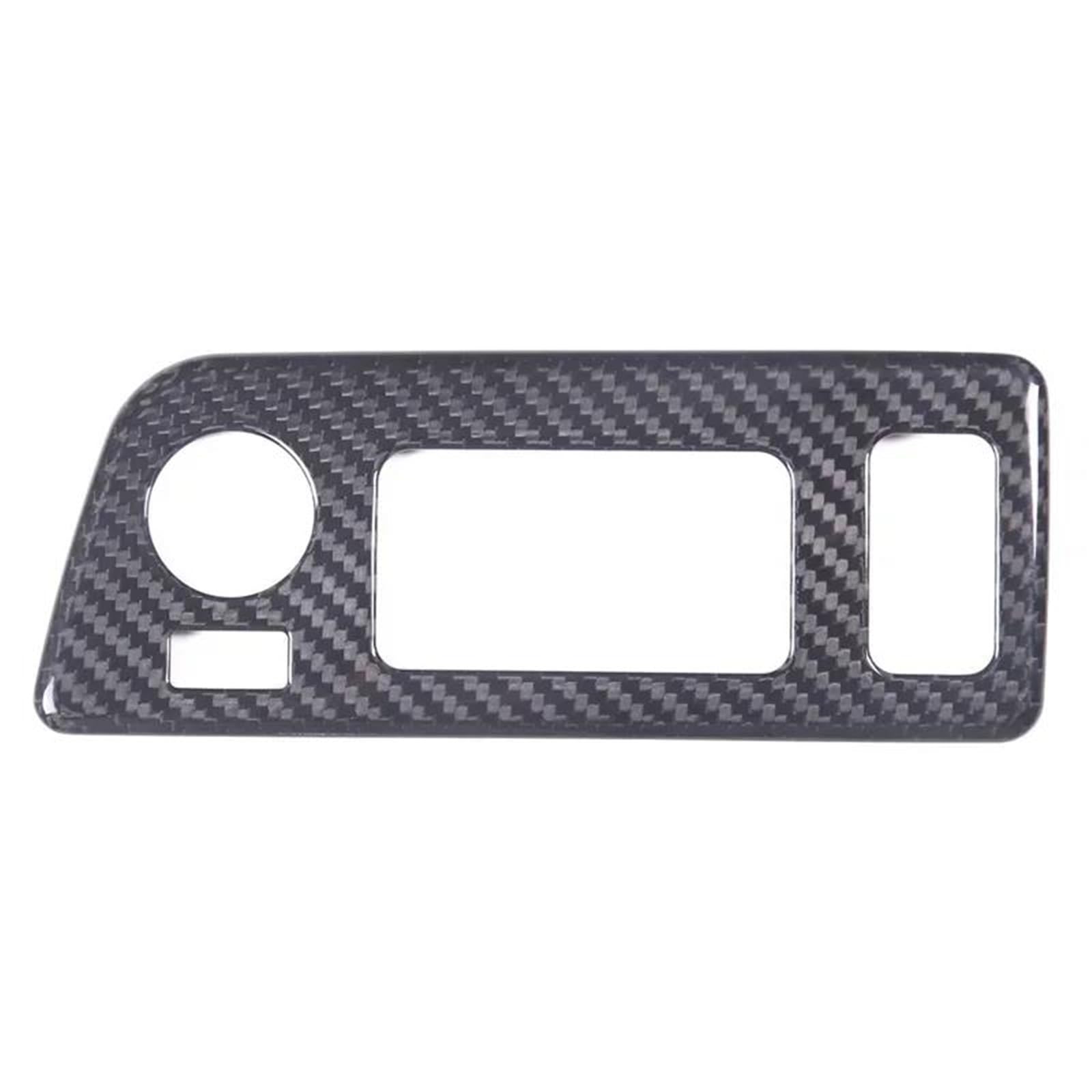 Interieur Dekor Für Chevy Für Corvette C7 2014-2019 Carbon Fiber Muster Auto Styling Scheinwerfer Schalter Taste Rahmen Aufkleber Interieur TüRverkleidungen Dekor(Schwarz) von QFJFBGGH