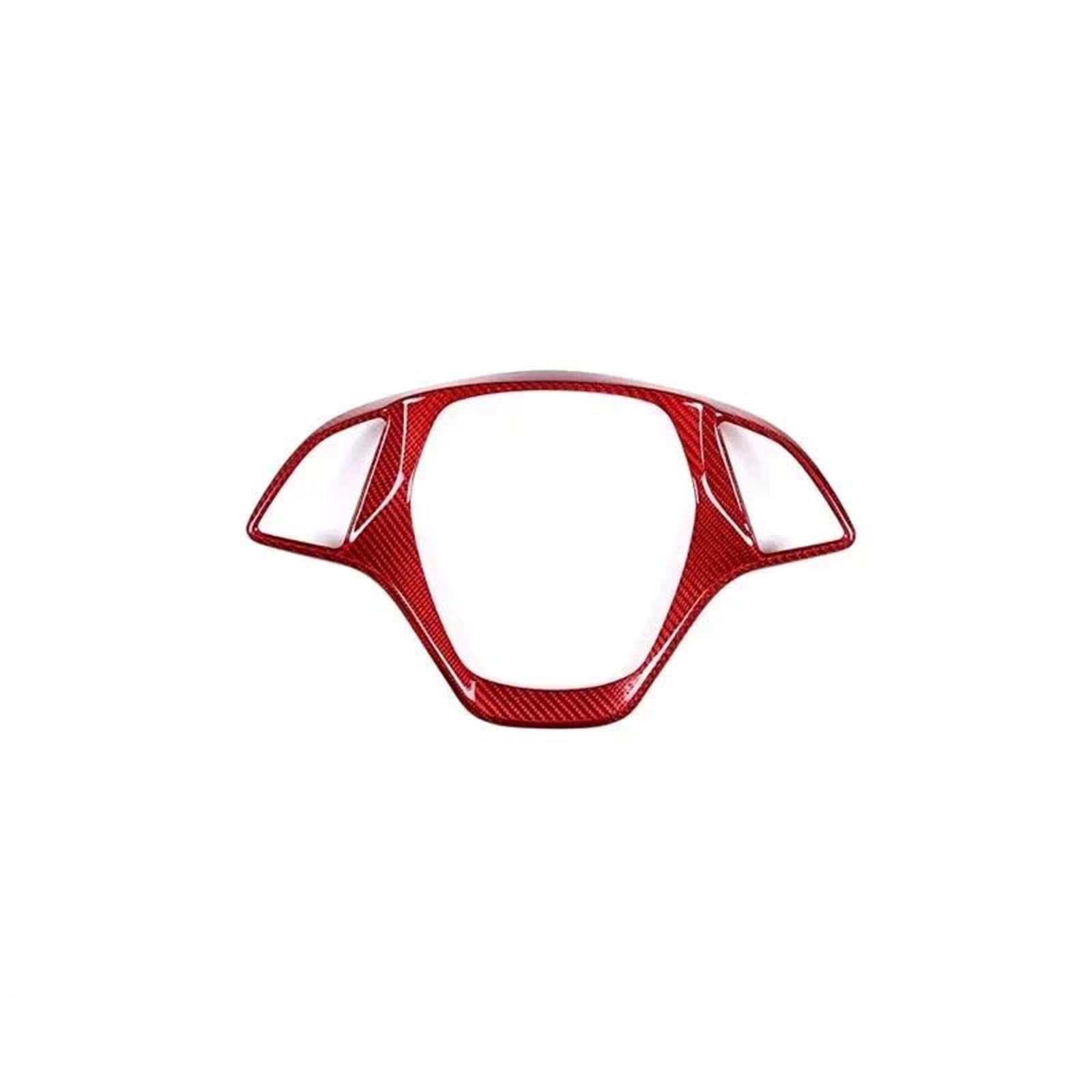 Interieur Dekor Für Chevy Für Corvette C7 Z06 2014-2019 Auto Lenkrad Dekorative Rahmen Auto Innen Zubehör Interieur TüRverkleidungen Dekor(Rot) von QFJFBGGH