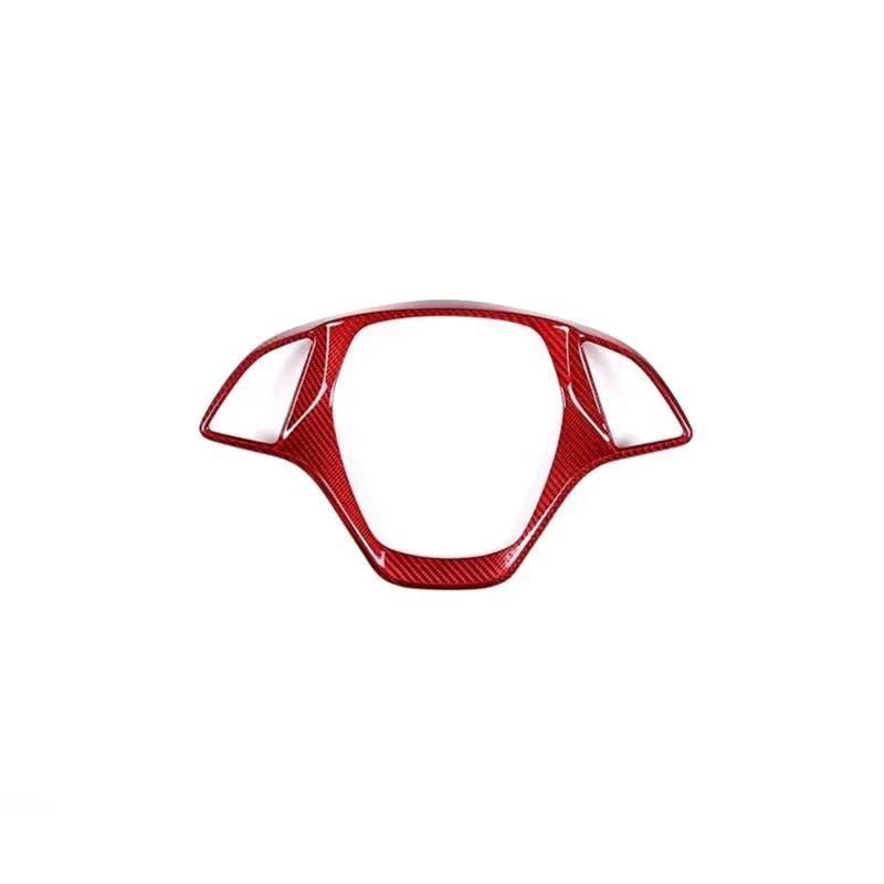 Interieur Dekor Für Chevy Für Corvette C7 Z06 2014-2019 Auto Lenkrad Dekorative Rahmen Auto Innen Zubehör Interieur TüRverkleidungen Dekor(Rot) von QFJFBGGH