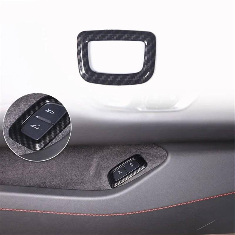 Interieur Dekor Für Chevy Für Corvette C8 2020-2024 Auto ABS Autokonsole Gangschaltung Panel Abdeckung Tür Armlehne Zieraufkleber Interieur TüRverkleidungen Dekor(Carbon Texture 12) von QFJFBGGH