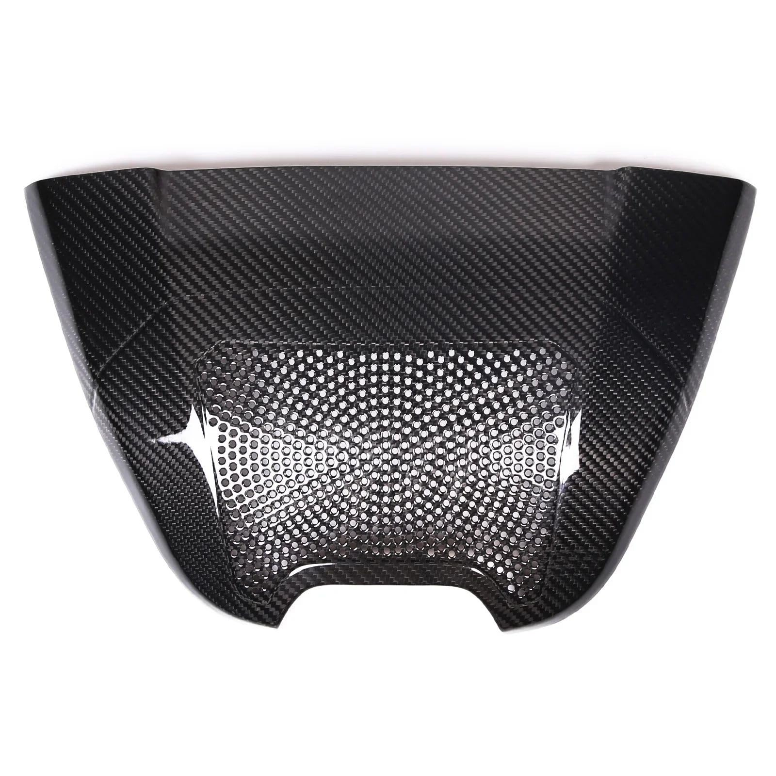 Interieur Dekor Für Chevy Für Corvette Für C8 Z51 Z06 2020+ Hecklautsprecher Obere Abdeckung Verkleidung Carbon Fiber Interieur Interieur TüRverkleidungen Dekor(Electric Black) von QFJFBGGH