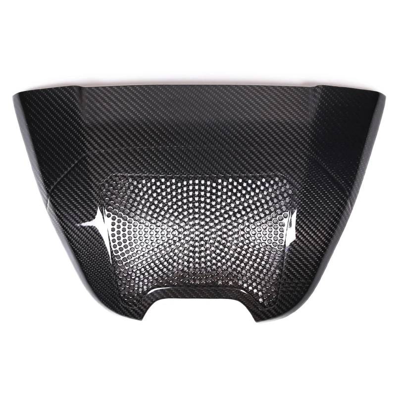 Interieur Dekor Für Chevy Für Corvette Für C8 Z51 Z06 2020+ Hecklautsprecher Obere Abdeckung Verkleidung Carbon Fiber Interieur Interieur TüRverkleidungen Dekor(Electric Black) von QFJFBGGH