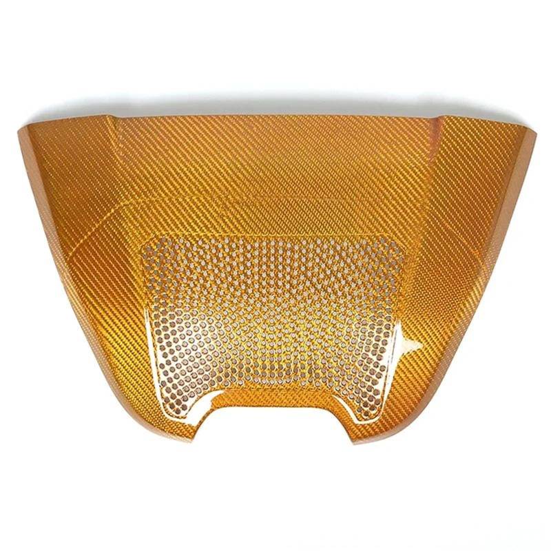 Interieur Dekor Für Chevy Für Corvette Für C8 Z51 Z06 2020+ Hecklautsprecher Obere Abdeckung Verkleidung Carbon Fiber Interieur Interieur TüRverkleidungen Dekor(Electric Gold) von QFJFBGGH