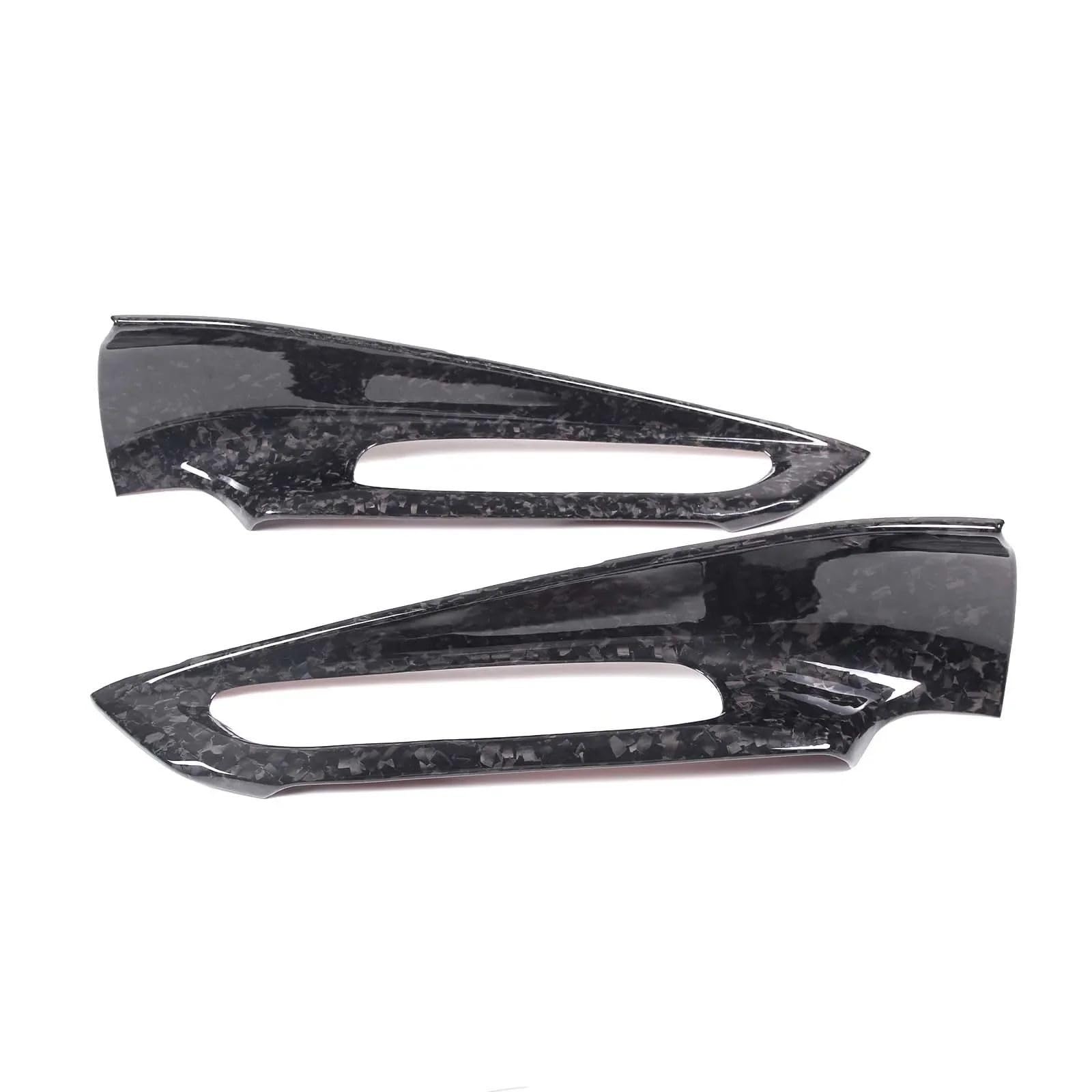 Interieur Dekor Für Chevy Für Corvette Für C8 Z51 Z06 2020-2024 Autofensterheber-Steuerschalterknopfrahmenabdeckungsverkleidung Interieur TüRverkleidungen Dekor(Forging pattern) von QFJFBGGH