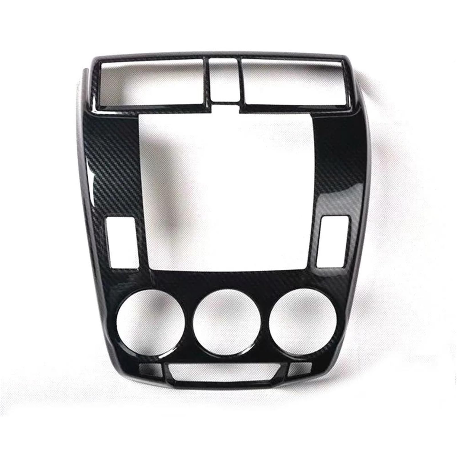Interieur Dekor Für City 2008-2012 LHD Auto Armaturenbrett Mittelkonsole Abdeckung Rahmen Trim Styling ABS Innen Auto Zubehör Interieur TüRverkleidungen Dekor(Carbon Pattern) von QFJFBGGH