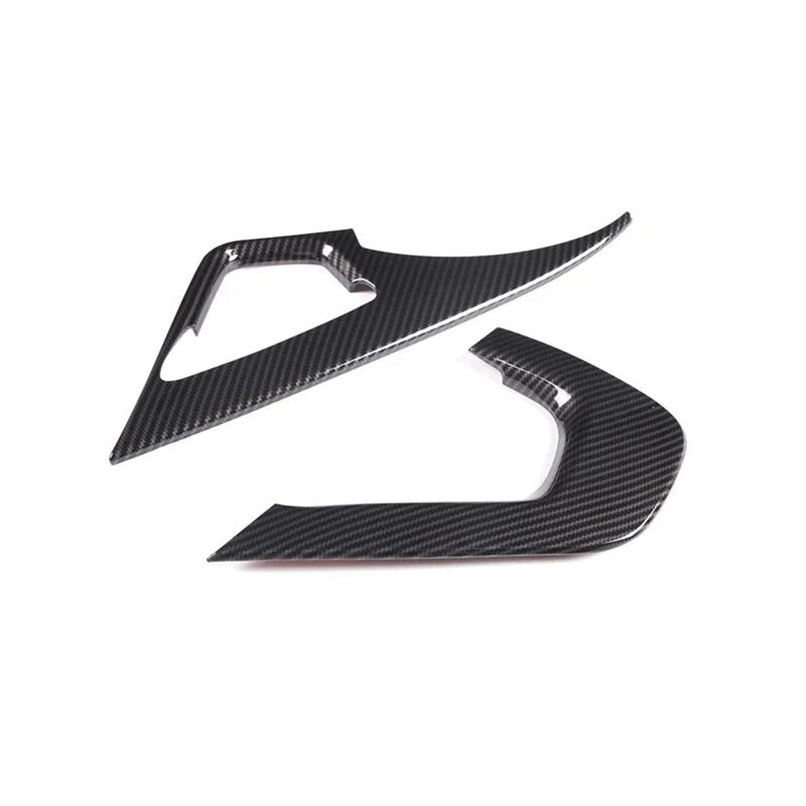 Interieur Dekor Für Corvette Für C7 Z06 2014-2019 ABS Car Center Control Griff Dekorativer Rahmen Aufkleber Autoinnenraum Interieur TüRverkleidungen Dekor(Carbon pattern) von QFJFBGGH
