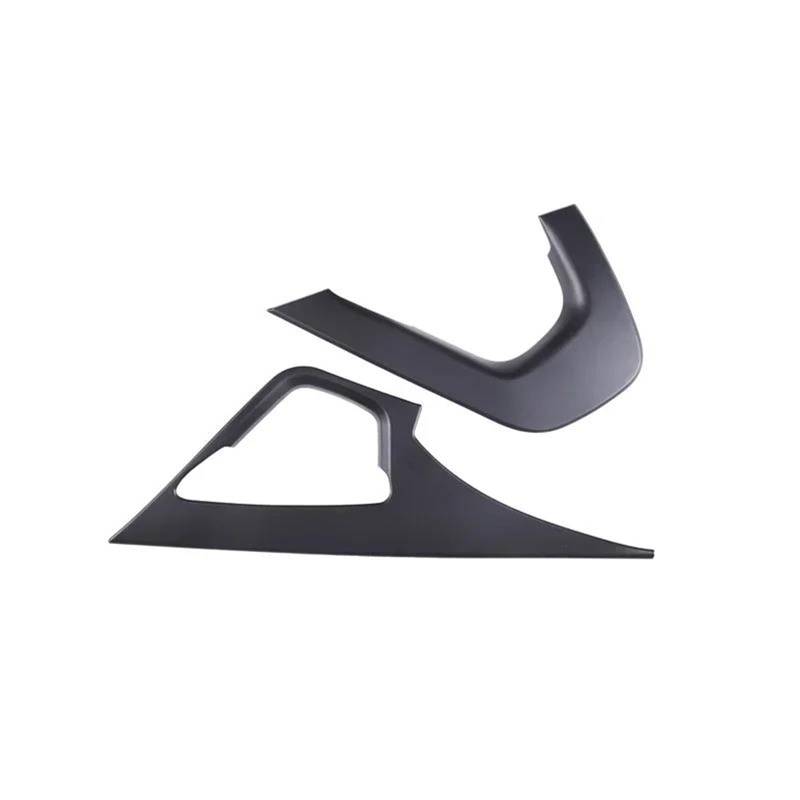 Interieur Dekor Für Corvette Für C7 Z06 2014-2019 ABS Car Center Control Griff Dekorativer Rahmen Aufkleber Autoinnenraum Interieur TüRverkleidungen Dekor(Matte black) von QFJFBGGH