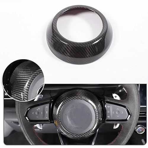 Interieur Dekor Für Emira 2021-2023 Carbon Fiber Auto Lenkrad Panel Dekoration Abdeckung Trim Aufkleber Zubehör Interieur TüRverkleidungen Dekor von QFJFBGGH